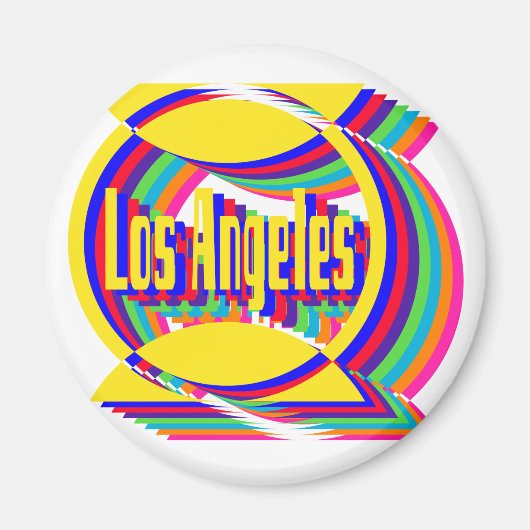 Los Angeles Color Combo 1 Magnet (Vorne)