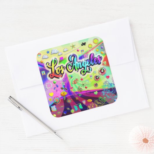 Los Angeles Cool Energy Sticker (Umschlag)