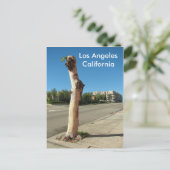 Los Angeles Cool Tree Postcard! Postkarte (Stehend Vorderseite)