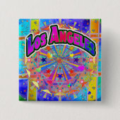 Los Angeles Cosmic Unity Button (Vorderseite)
