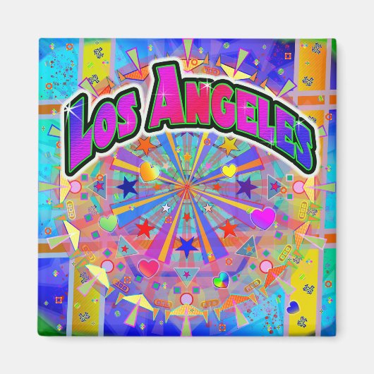 Los Angeles Cosmic Unity Magnet (Vorne)