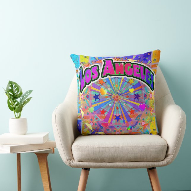 Los Angeles Cosmic Unity Pillow Kissen (Stuhl )