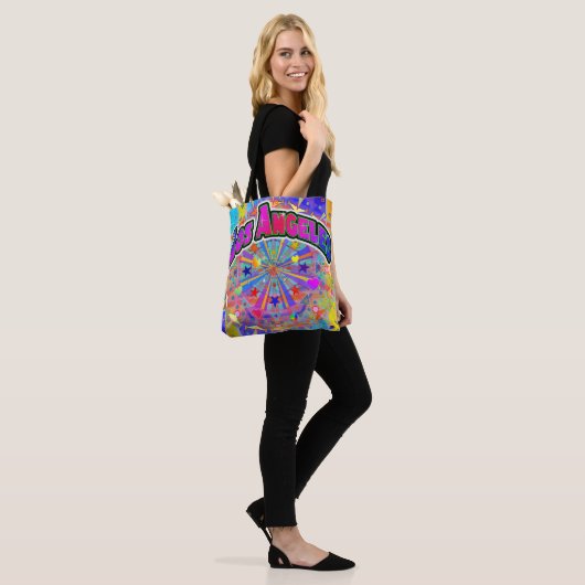 Los Angeles Cosmic Unity Tote Bag Tasche (Am Model)