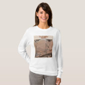 Los Angeles County, Kalifornien T-Shirt (Vorne ganz)