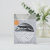 Los Angeles Design Poster Postkarte (Stehend Vorderseite)