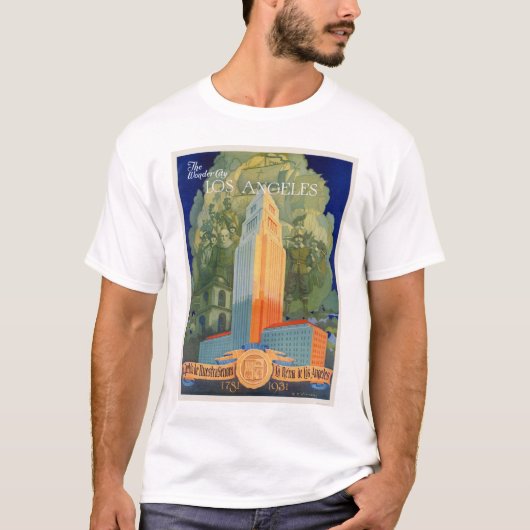 Los Angeles, die Wunder-Stadt T-Shirt (Vorderseite)