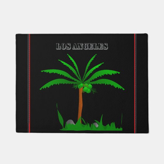 Los Angeles Door Mat Fußmatte (Vorderseite)