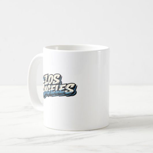 Los Angeles Drift Layers Kaffeetasse (Vorderseite Links)