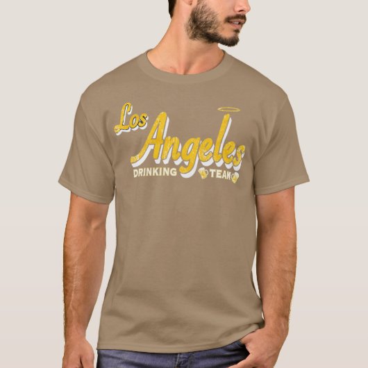 Los Angeles Drinking Team T-Shirt (Vorderseite)