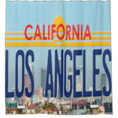 Los Angeles - Duschvorhang (Vorderseite)