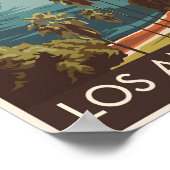 Los Angeles Echo Park Treviso - The Restaurant Vin Poster (Ecke)