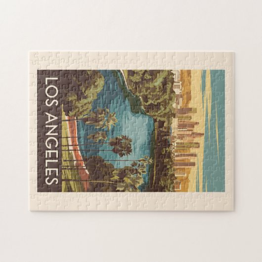 Los Angeles Echo Park Treviso - The Restaurant Vin Puzzle (Horizontal)