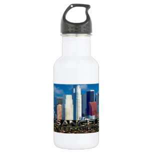 Los Angeles Edelstahlflasche