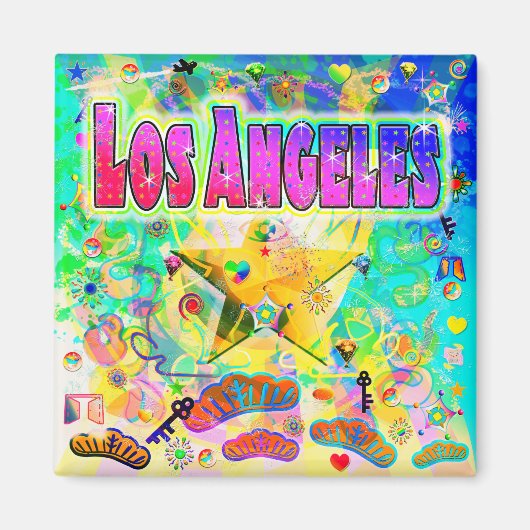 Los Angeles Epoch Hour Magnet (Vorne)