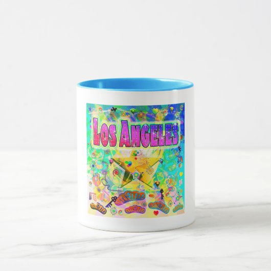 Los Angeles Epoch Hour Tasse (Zentrum)