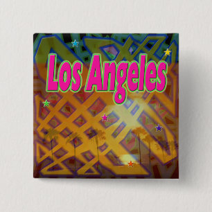 Los Angeles Eternal Burron Button