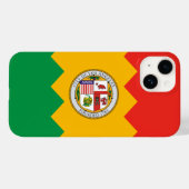 Los Angeles Fahne Case-Mate iPhone Hülle (Rückseite (Horizontal))