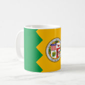 Los Angeles Flag Kaffeetasse (Vorderseite Links)