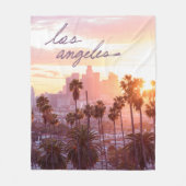 Los Angeles Fleecedecke (Vorderseite)