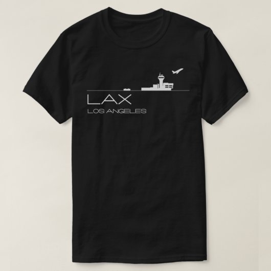 Los Angeles Flughafen Code Souvenir LAX Pullover (Design vorne)