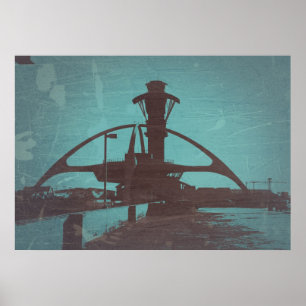 Los Angeles-Flughafen LOCKER Poster