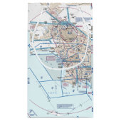 Los Angeles Flyway Chart Kleine Geschenktüte (Rückseite)