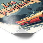 Los Angeles Fotodruck (Ecke)