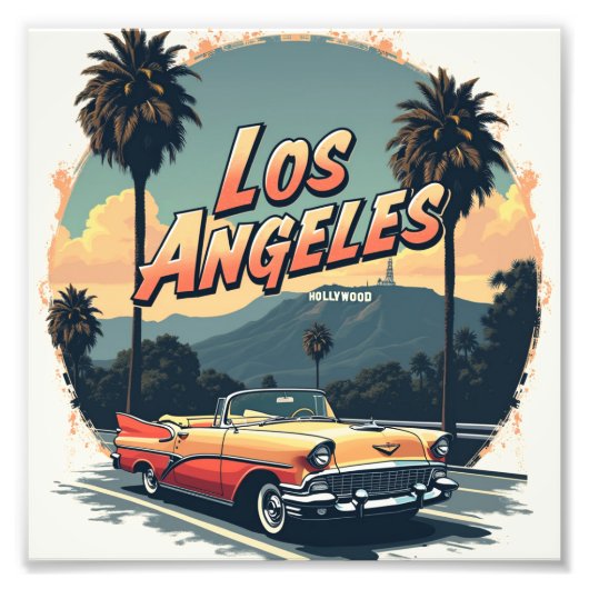 Los Angeles Fotodruck (Vorne)