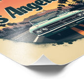 Los Angeles Fotodruck (Ecke)