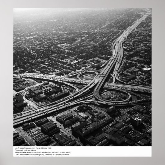 Los Angeles Freeways from the Air, 1966 Poster (Vorne)