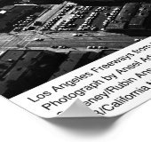 Los Angeles Freeways from the Air, 1966 Poster (Ecke)