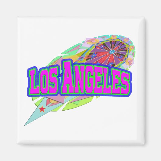 Los Angeles Future Magnet (Vorne)