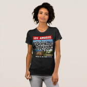 Los Angeles geboren u. angehoben T-Shirt (Vorne ganz)