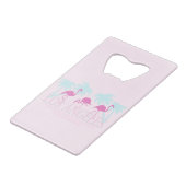 Los Angeles Geldbeutel Flaschenöffner (Vorderseite Schrägansicht)