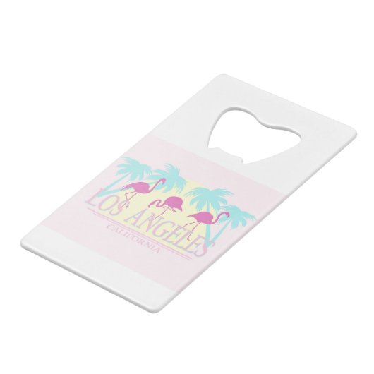 Los Angeles Geldbeutel Flaschenöffner (Rückseite Schrägansicht)