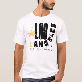Los Angeles - Genießen Sie Ihren Augenblick, Retro T-Shirt