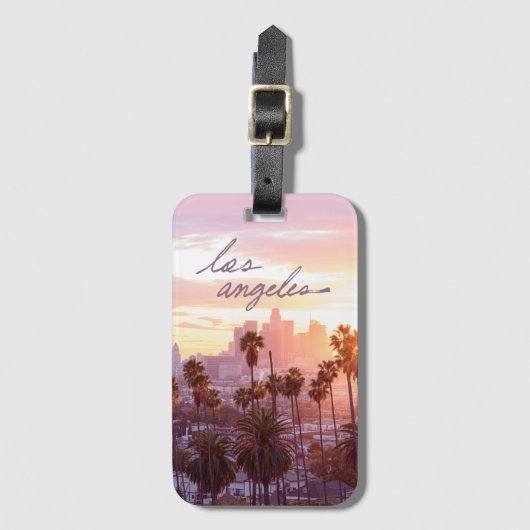 Los Angeles Gepäckanhänger (Vorderseite Vertikal)