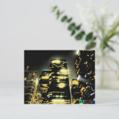 Los Angeles Glow Postkarte (Stehend Vorderseite)