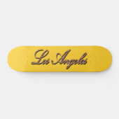 Los Angeles-Goldaktie-Skateboard Skateboard (Horizontal)