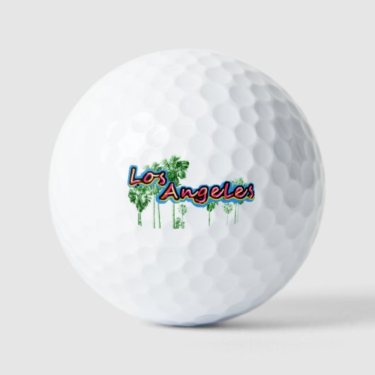 Los Angeles - Golfplätze Golfball (Vorderseite)
