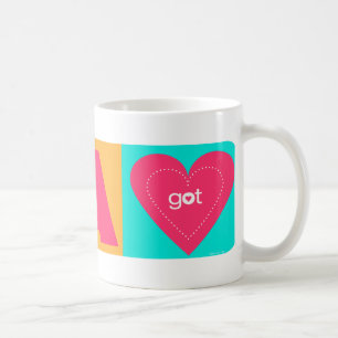 Los Angeles got Herz Kaffeetasse