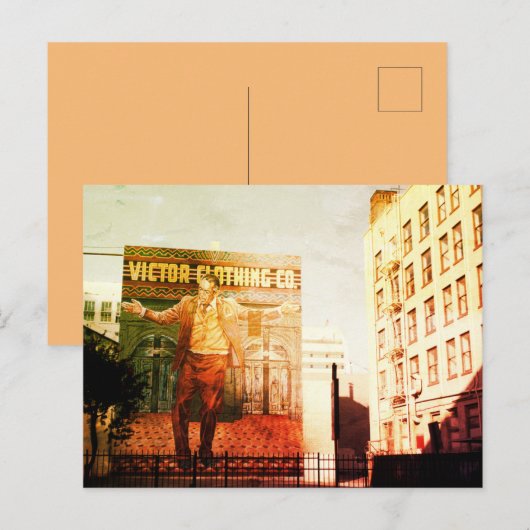 Los Angeles Graffiti Postkarte (Vorne/Hinten)