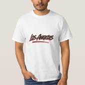 Los Angeles Graffiti Style T - Shirt (Vorderseite)