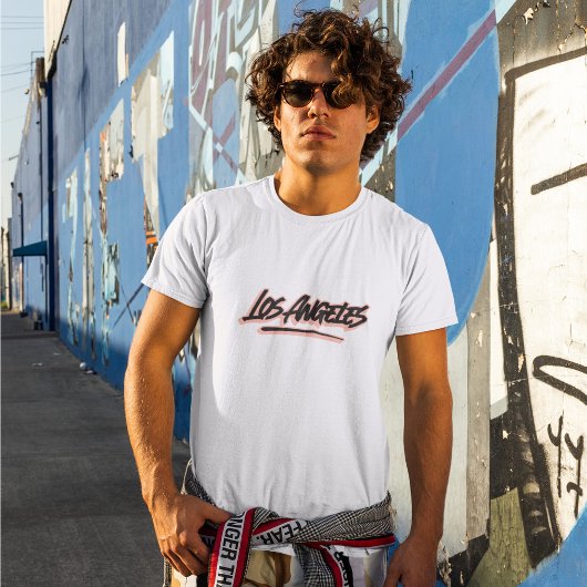 Los Angeles Graffiti Style T - Shirt