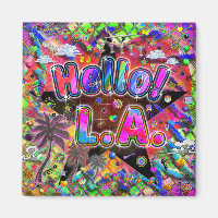 Los Angeles Hallo! Magnet!