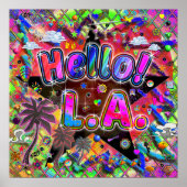 Los Angeles Hallo! Poster! Poster (Vorne)