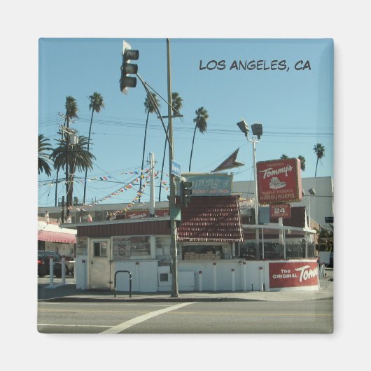Los Angeles Hamburgers Magnet! Magnet (Vorne)