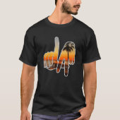 Los Angeles Handzeichen-T - Shirt (Vorderseite)