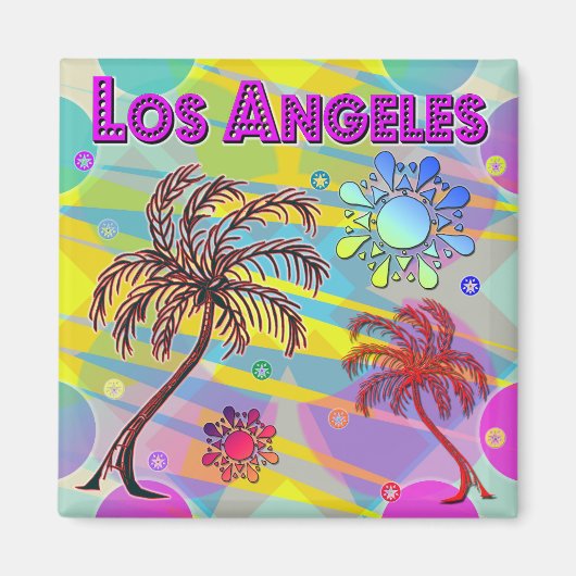 Los Angeles Happy and Hope Magnet (Vorne)
