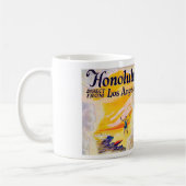 Los Angeles - Honolulu-Steamships Kaffeetasse (Links)